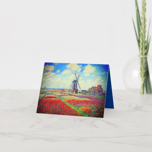 Monet Tulips Windmill (Voorkant)