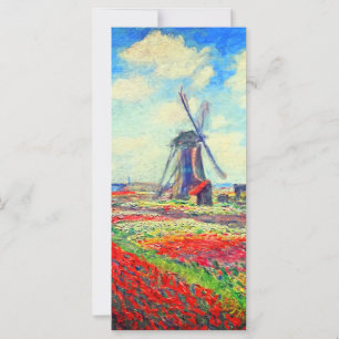 Monet Tulips-windmolenkaart