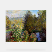 Monet - Un coin du jardin à Montgeron (Recto)