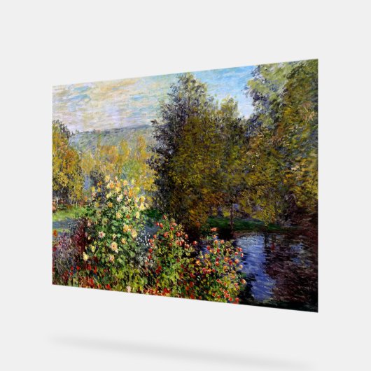 Monet - Un coin du jardin à Montgeron (Angle)