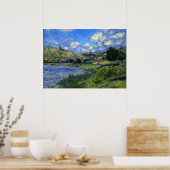 Monet - Vetheuil, Paysage Poster (Keuken)