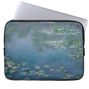 Monet vijver met lelies laptop sleeve