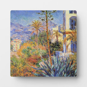 Monet - Villa's in Bordighera, Fotoplaat