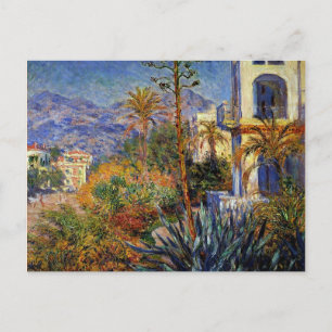 Monet - Villas op Bordighera Briefkaart