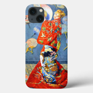 Monet Vrouw in Japanse kostuum iPhone 13 Hoesje