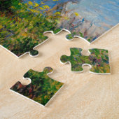 Monet Vrouw Parasol Impressionisme Legpuzzel (Zijkant)
