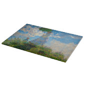 Monet Vrouw Parasol Impressionisme Snijplank (Hoek)