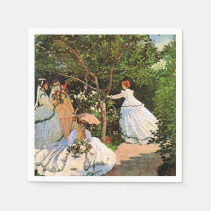 Monet - Vrouwen in de tuin Servet
