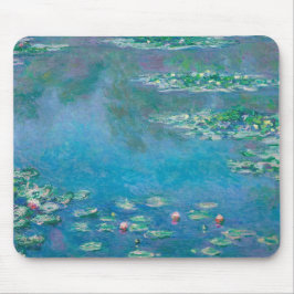 Monet Water Lelies Impressionistisch schilderij Muismat