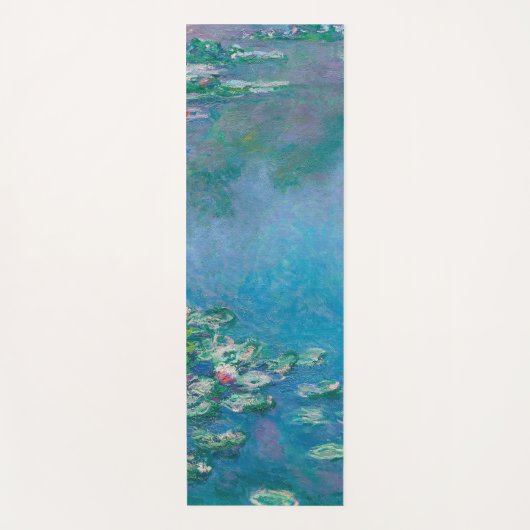 Monet Water Lelies Impressionistisch schilderij Yogamat (Voorkant)