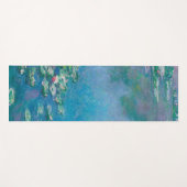 Monet Water Lelies Impressionistisch schilderij Yogamat (Voorkant (horizontaal))
