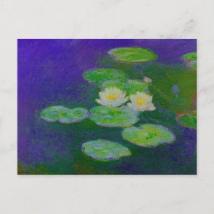 Monet Water Lilies 1897 Carte postale