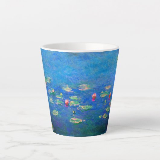 Monet Water Lilies 1906 Latte Mok (Voorkant)