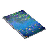 Monet Water Lilies 1906 Notitieboek (Rechterzijde)