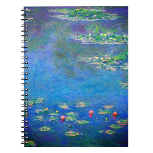 Monet Water Lilies 1906 Notitieboek (Voorkant)