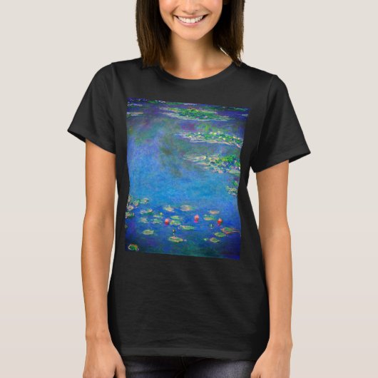 Monet Water Lilies 1906 T-shirt (Voorkant)
