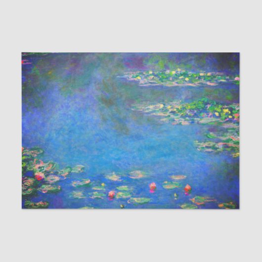 Monet Water Lilies 1906 Tissuepapier (Voorkant)