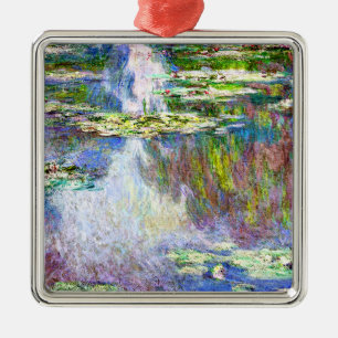 Monet - Water Lilies, 1907 schilderij, Metalen Ornament