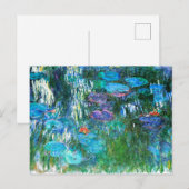 Monet - Water Lilies, 1916-1919, Briefkaart (Voorkant / Achterkant)