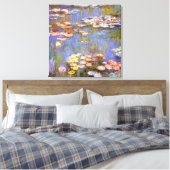 MONET WATER LILIES 1916 brite toile étirée Art (Insitu(Chambre))