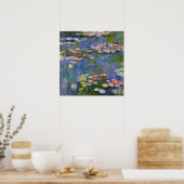 Monet Water Lilies 1916 Poster (Cuisine)