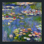 Monet Water Lilies 1916 Poster<br><div class="desc">Poster Monet Water Lilies 1916. Peinture à l'huile sur toile de 1916. L'impressionniste Claude Monet demeure réputé et apprécié pour les peintures de nénuphars qu'il a réalisées dans son étang de jardin de Giverny. Cette peinture spécifique de nénuphars, datant de 1916, révèle l’évolution de Monet vers une abstraction croissante et...</div>