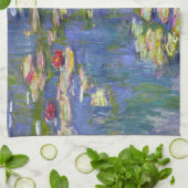 Monet Water Lilies 1916 Serviette de cuisine (Plié)