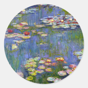 Monet Water Lilies 1916 Stickers