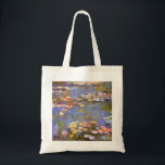 MONET Water Lilies 1916 teintes vives sac fourre-t<br><div class="desc">Le peintre impressionniste français Claude Monet peint ces Water Lilies — 1916 à l'origine comme une huile sur toile, à partir des inspirations de son propre jardin au début du 20ème siècle en France. Etant âgé de 76 ans lorsqu'il peignit cette création d'étang de nénuphars, les cataractes de Monet progressaient...</div>