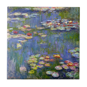 Monet Water Lilies 1916 Tile Tegeltje
