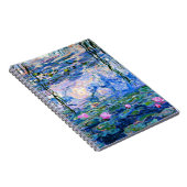 Monet - Water Lilies, 1919, pink, Notitieboek (Rechterzijde)