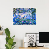 Monet: Water Lilies 1919 Poster (Thuiskantoor)