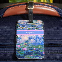 Monet - Water Lilies 1919 sjabloon