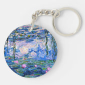 Monet: Water Lilies 1919 Sleutelhanger (Achterkant)
