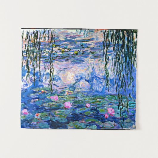 Monet - Water Lilies, 1919 Wandkleed (Voorkant (horizontaal))