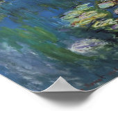 Monet Water Lilies Art Poster (Hoek)