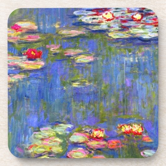 Monet Water Lilies Bier Onderzetter (Voorkant)