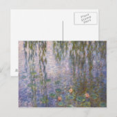 Monet Water Lilies Briefkaart (Voorkant / Achterkant)