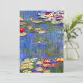 Monet Water Lilies Card (Staand voorkant)