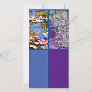 Monet, Water Lilies, Carte Signet Art