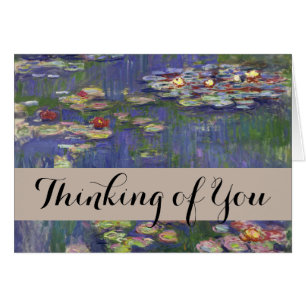 Monet Water Lilies Chef-d'oeuvre Peinture