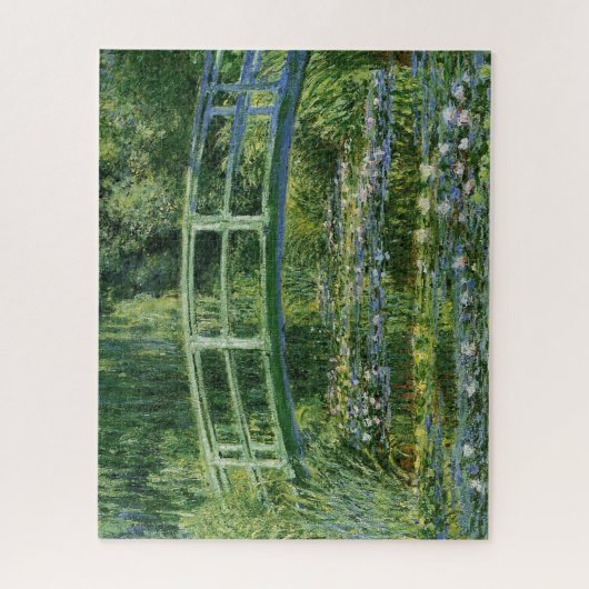 Monet-Water Lilies en Japenes Bridge Legpuzzel (Verticaal)