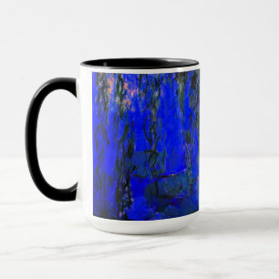 Monet Water Lilies en Wonende Wilde Branches Mok