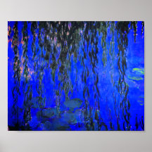 Monet Water Lilies en Wonende Wilde Branches