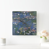 Monet Water Lilies Horloge Mur (Maison)