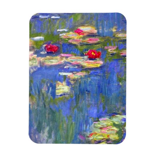 Monet Water Lilies Magneet (Verticaal)
