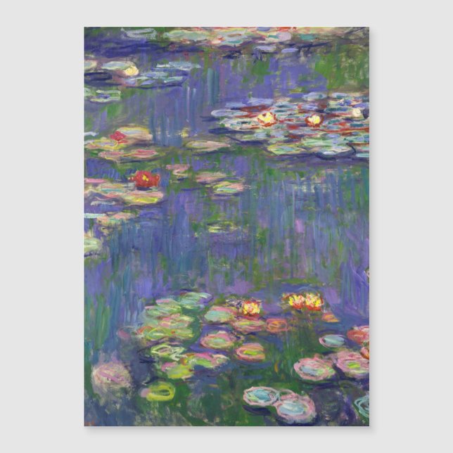 Monet Water Lilies Masterstuk Schilderen (Voorkant)
