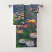 Monet Water Lilies Masterstuk Schilderen Bad Handdoek (Insitu)