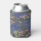 Monet Water Lilies Masterstuk Schilderen Blikjeskoeler (Blikje Voorkant)