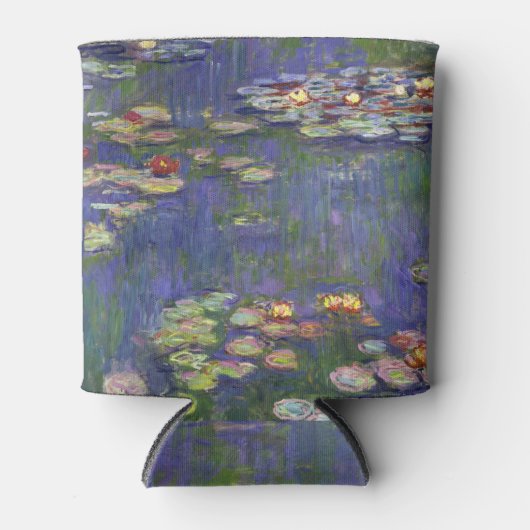 Monet Water Lilies Masterstuk Schilderen Blikjeskoeler (Voorkant)